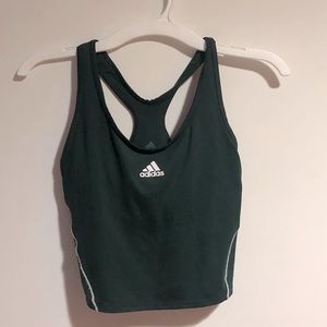 Adidas tank top green size xs